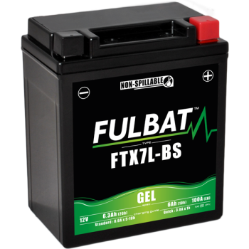 Akumulator Fulbat YTX7L-BS FTX7L-BS GEL 12V 6.3Ah 100A